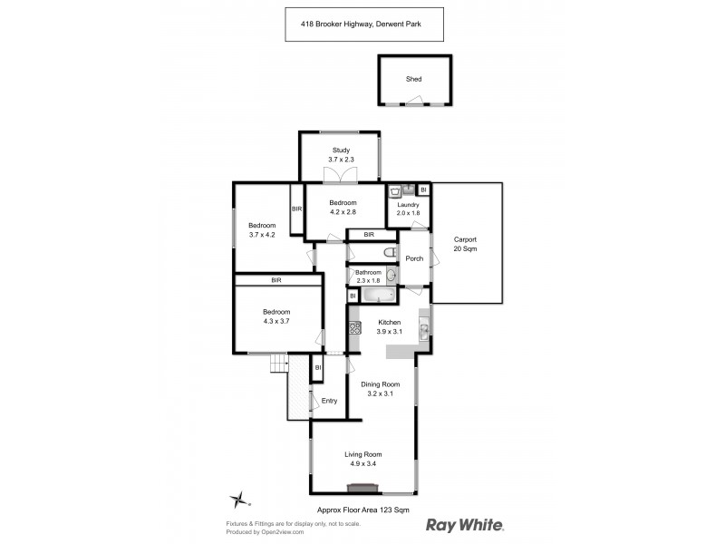 418 Brooker Highway, Derwent Park TAS 7009 Floorplan