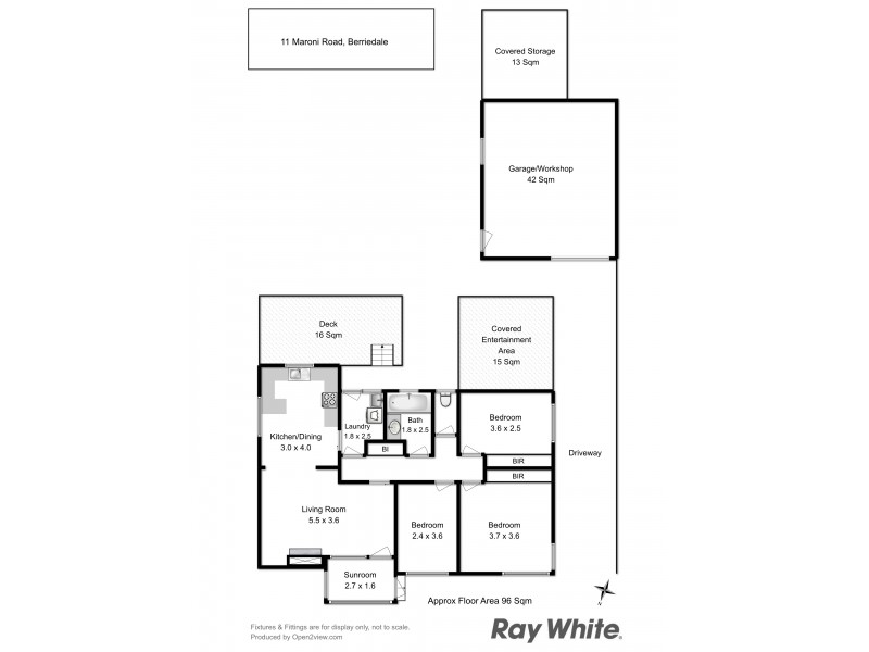 11 Maroni Road, Berriedale TAS 7011 Floorplan