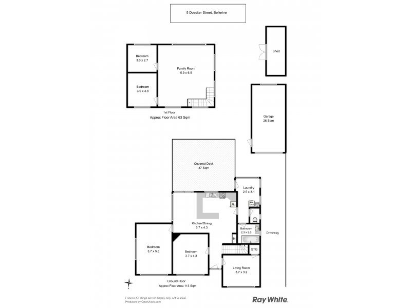 5 Dossiter Street, Bellerive TAS 7018 Floorplan