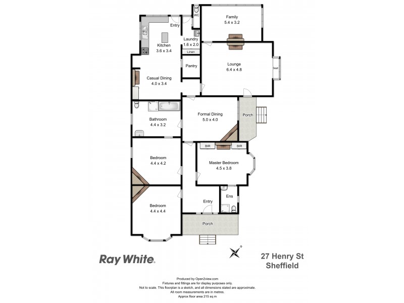 27 Henry Street, Sheffield TAS 7306 Floorplan