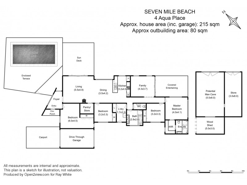 4 Aqua Place, Seven Mile Beach TAS 7170 Floorplan