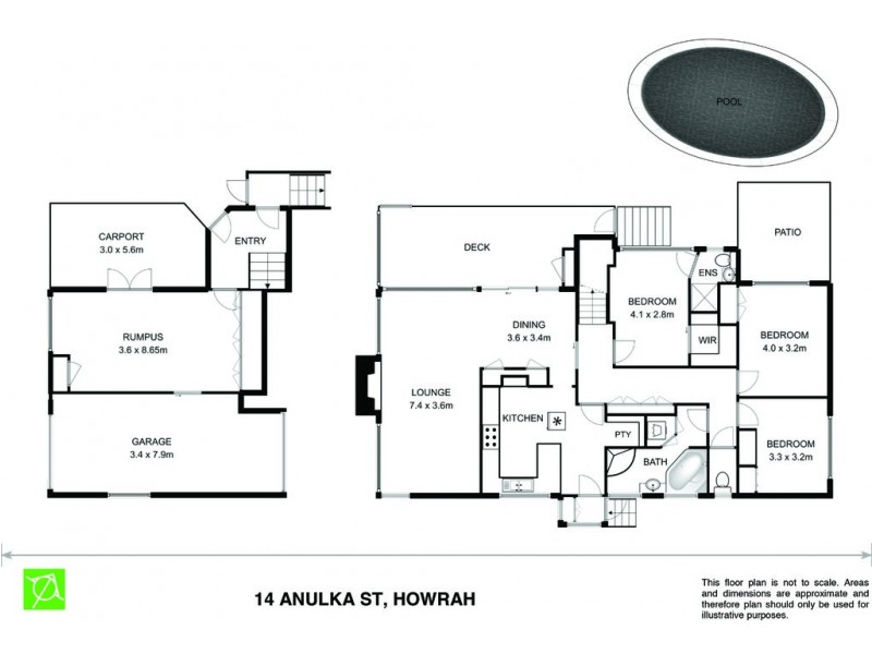 14 Anulka Street, Howrah TAS 7018 Floorplan