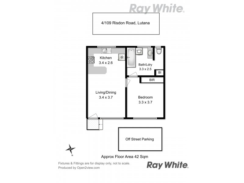 4/109 Risdon Road, Lutana TAS 7009 Floorplan