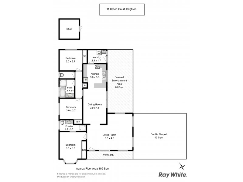 11 Creed Court, Brighton TAS 7030 Floorplan