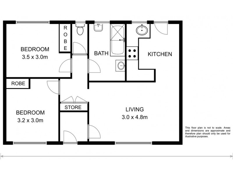 4/10 Gale Street, Glenorchy TAS 7010 Floorplan