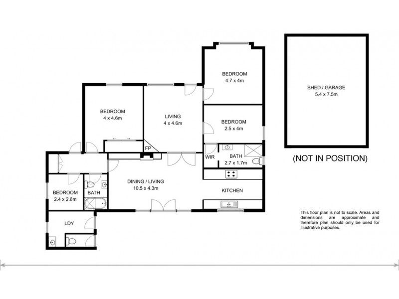 20 Elmsleigh Road, Derwent Park TAS 7009 Floorplan