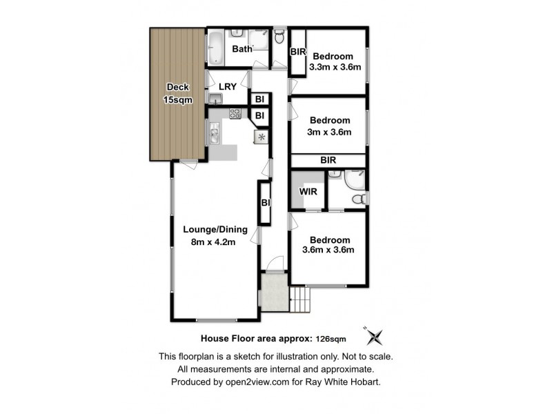 43 Eaves Court, Old Beach TAS 7017 Floorplan
