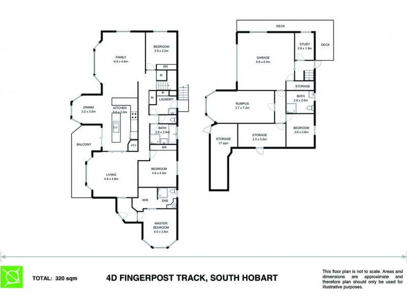 4D Fingerpost Track, South Hobart TAS 7004 Floorplan