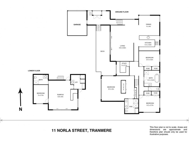 11 Norla Street, Tranmere TAS 7018 Floorplan