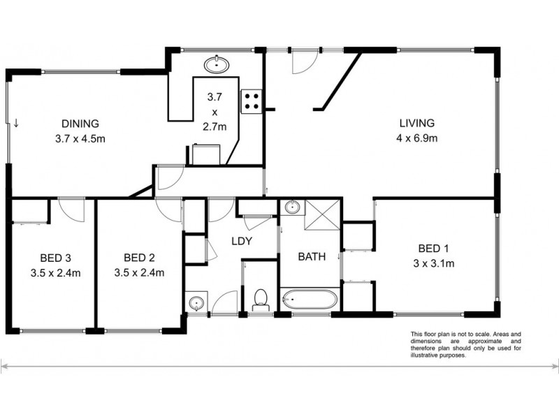 132 Willowbend Road, Kingston TAS 7050 Floorplan
