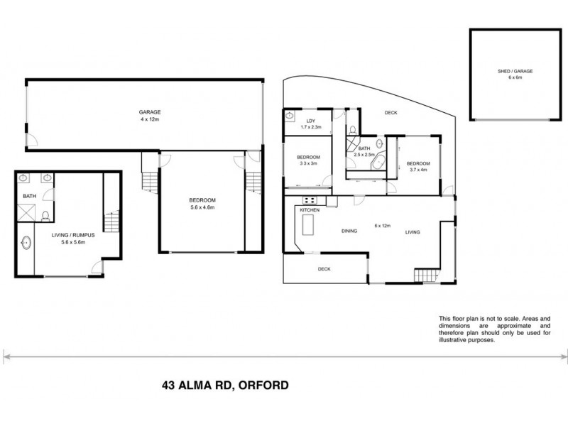 43 Alma Road, Orford TAS 7190 Floorplan