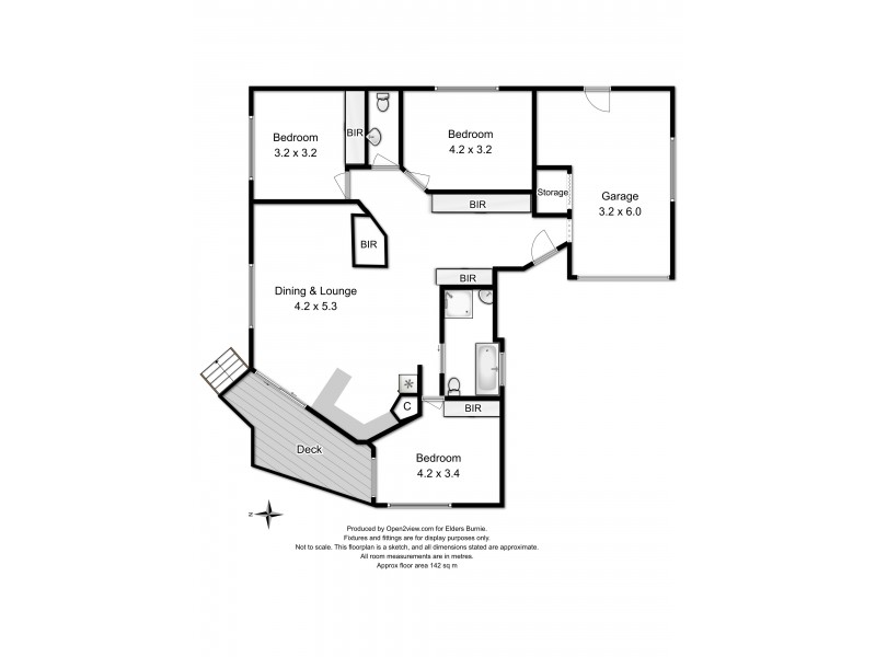 1/79 Brickport Road, Park Grove TAS 7320 Floorplan