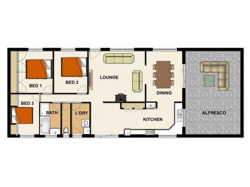 38A Pinelands Street, Loganlea QLD 4131 Floorplan