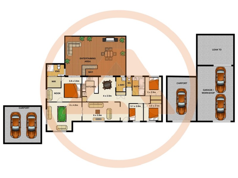 9-11 Omaru Street, Loganholme QLD 4129 Floorplan