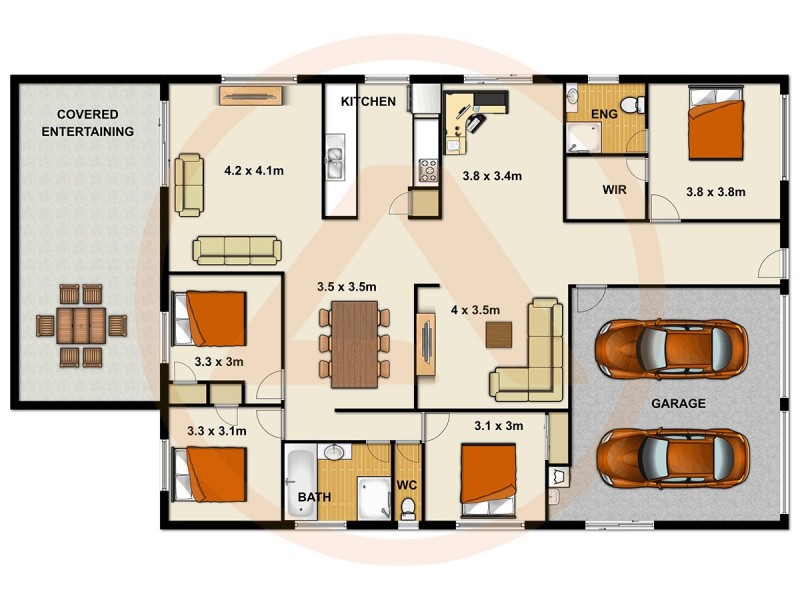 267 Logan Street, Eagleby QLD 4207 Floorplan