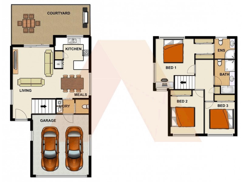 75/202 – 206 FRYAR RD, Eagleby QLD 4207 Floorplan