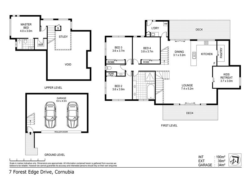 7 FOREST EDGE DR, Cornubia QLD 4130 Floorplan