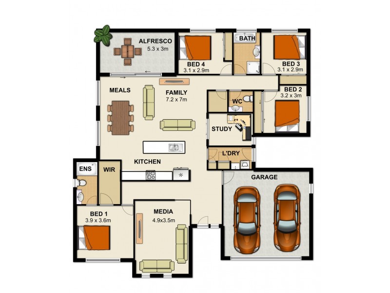 Lot 27 Scotland Crescent, Cornubia QLD 4130 Floorplan