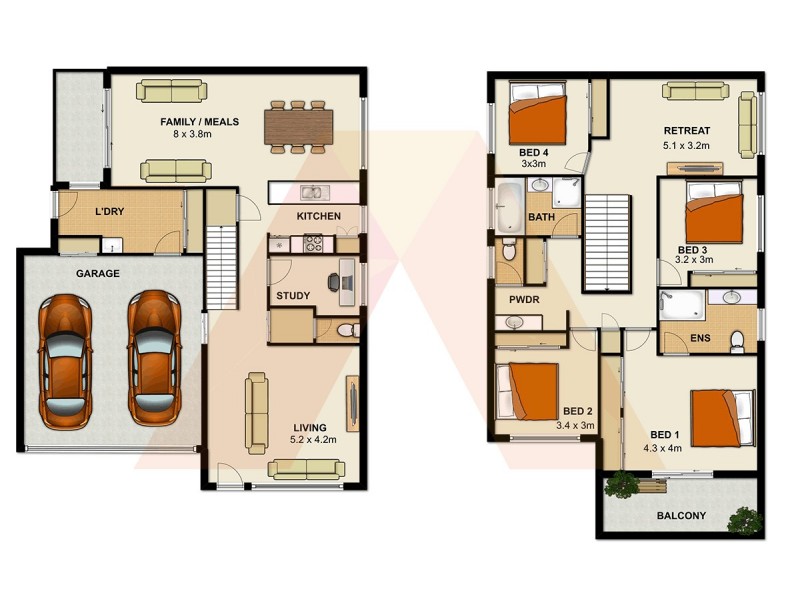 24 Ritz Drive, Coomera QLD 4209 Floorplan