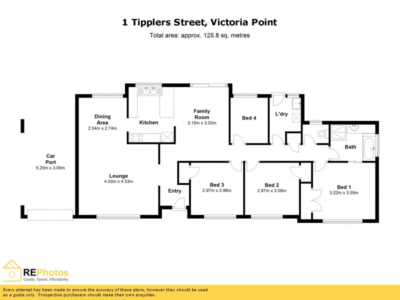 1 Tipplers Street, Victoria Point QLD 4165 Floorplan