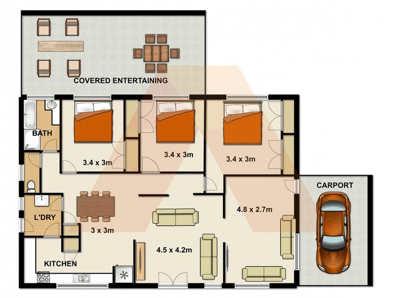 45 Gladewood Drive, Daisy Hill QLD 4127 Floorplan