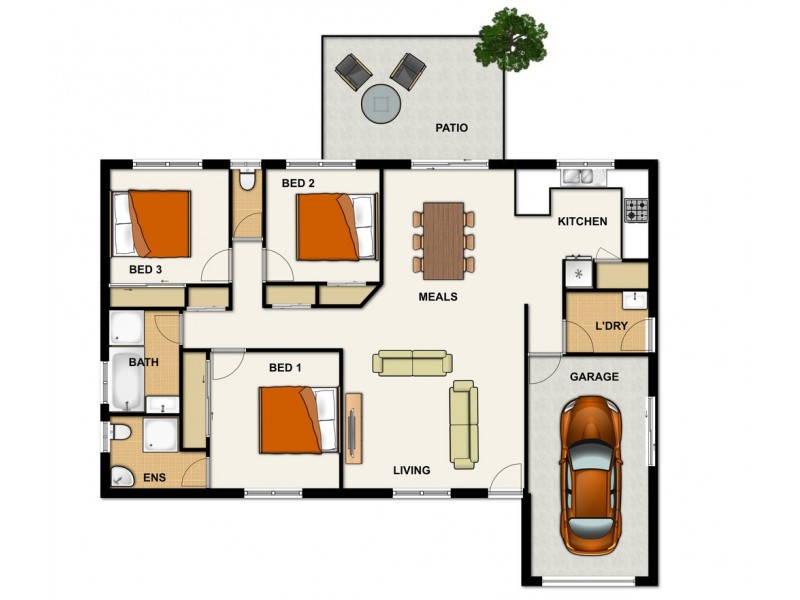 36/91-103 Herses Rd, Eagleby QLD 4207 Floorplan