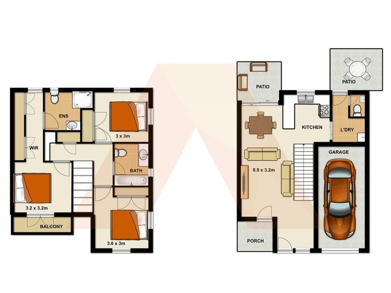 34/4 Myola Street, Browns Plains QLD 4118 Floorplan
