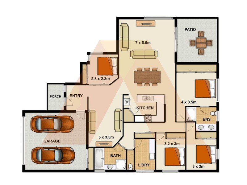 5 Starling Street, Eagleby QLD 4207 Floorplan
