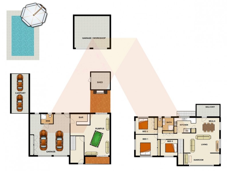 18 Monarch St, Slacks Creek QLD 4127 Floorplan