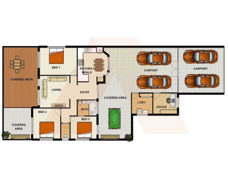 64 TEAK STREET, Cedar Vale QLD 4285 Floorplan