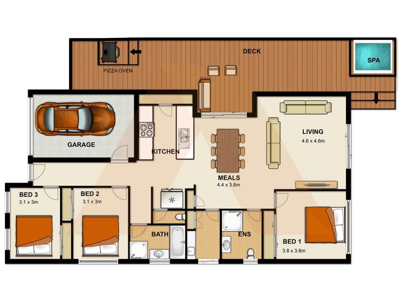 6 Kanimbla Street, Holmview QLD 4207 Floorplan