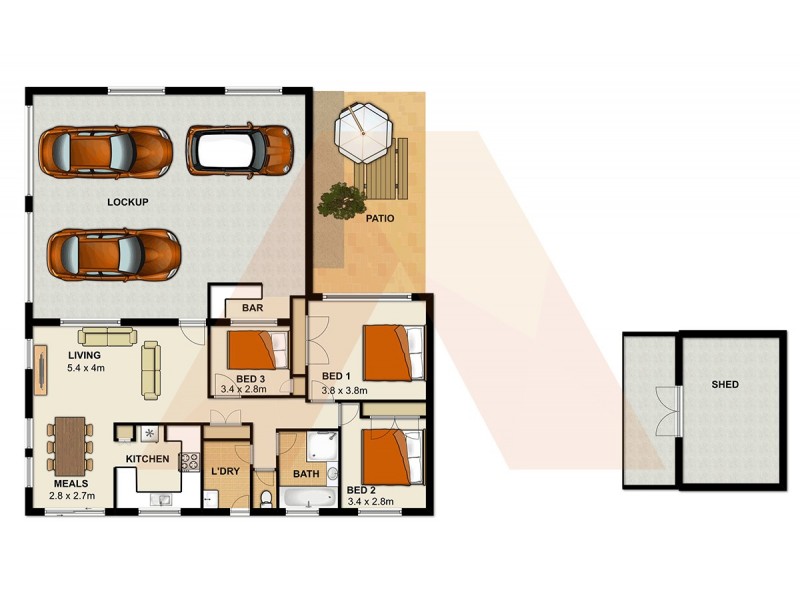 11 Holder Street, Loganholme QLD 4129 Floorplan