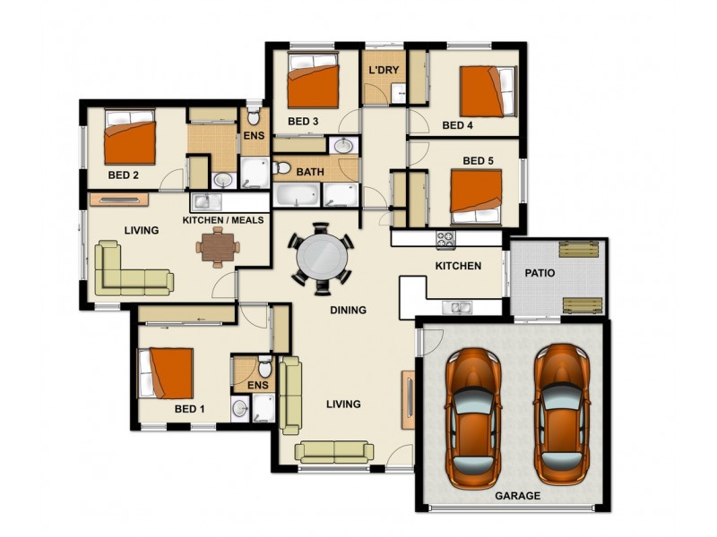 13 Baxton Place, Shailer Park QLD 4128 Floorplan