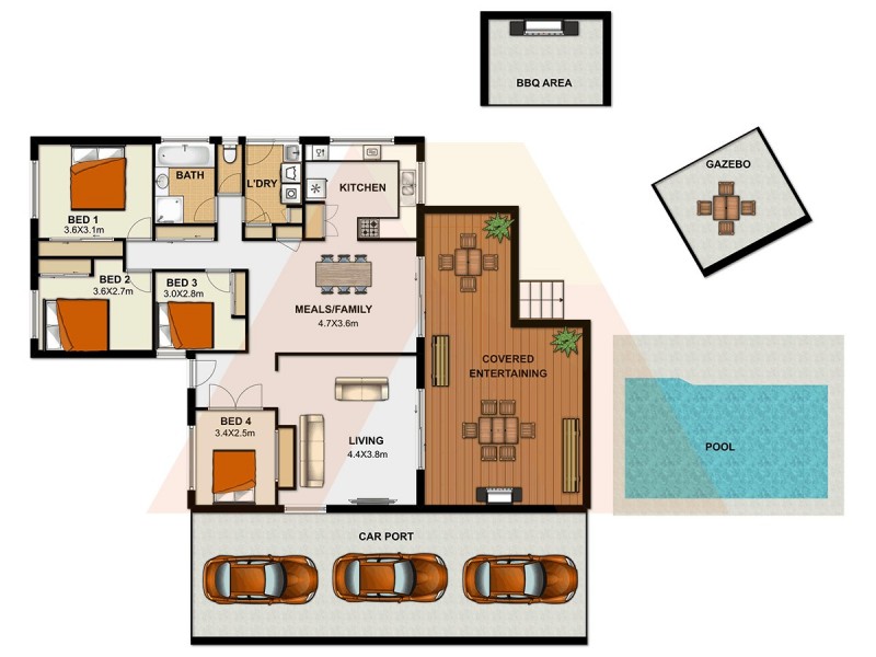 13 Kraatz Avenue, Loganlea QLD 4131 Floorplan