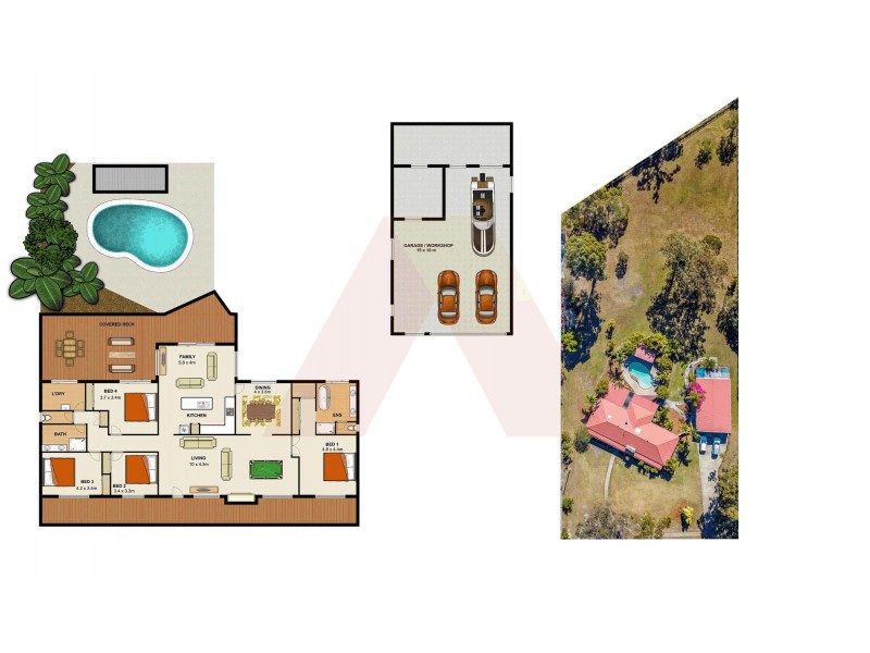 51 Vaughan Drive, Ormeau QLD 4208 Floorplan