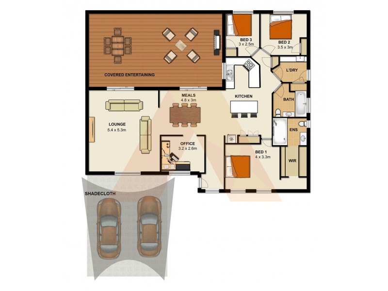 10 Hanlon Street, Tanah Merah QLD 4128 Floorplan