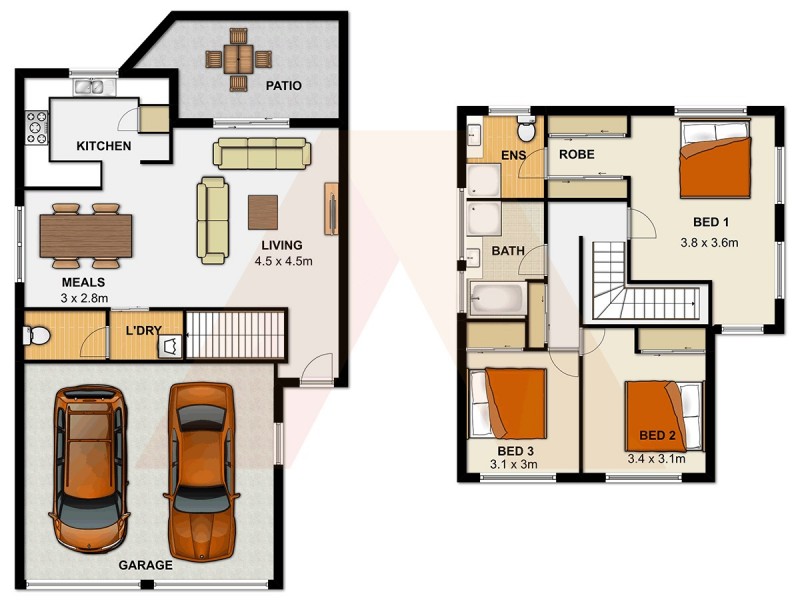 4/202-206 Fryar Road, Eagleby QLD 4207 Floorplan