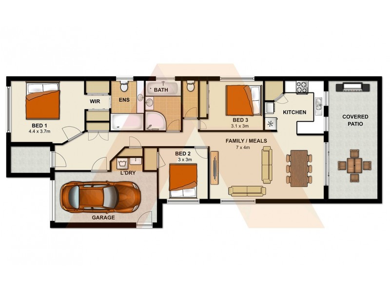 15 Carnarvon Crescent, Waterford QLD 4133 Floorplan