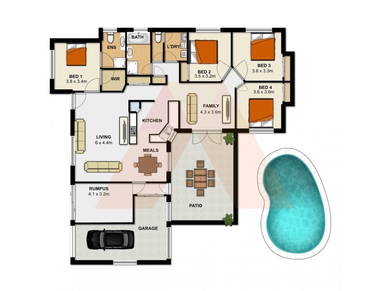 21 Kinta Street, Tanah Merah QLD 4128 Floorplan