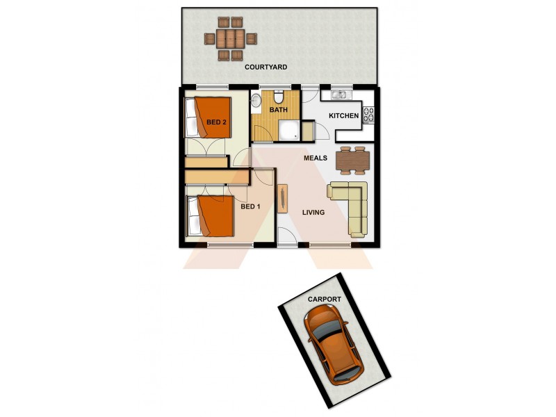 22/7 Marlow St, Woodridge QLD 4114 Floorplan