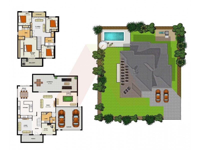 47 Penneshaw Crescent, Ormeau QLD 4208 Floorplan
