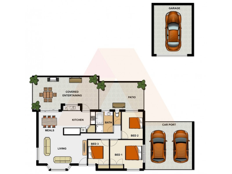 22 Tansey Drive, Tanah Merah QLD 4128 Floorplan