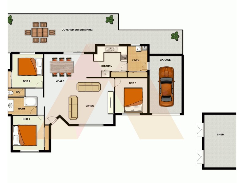 23 Bower Road, Eagleby QLD 4207 Floorplan