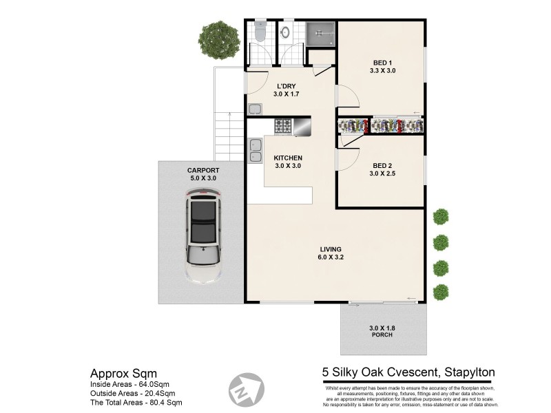 5 Silky Oak Crescent, Stapylton QLD 4207 Floorplan