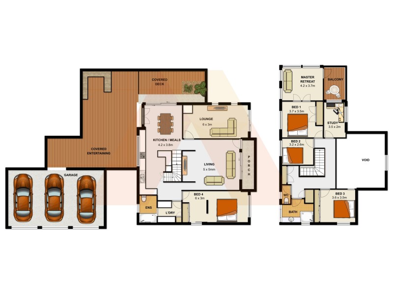 2 Viscount Pl, Loganholme QLD 4129 Floorplan