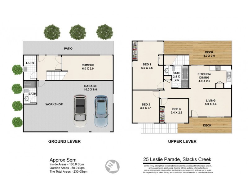 25 Leslie Parade, Slacks Creek QLD 4127 Floorplan