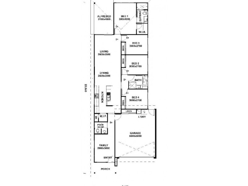 8 Killara Boulevard, Logan Reserve QLD 4133 Floorplan