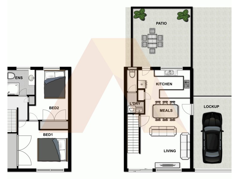 3/7 Maranda Street, Shailer Park QLD 4128 Floorplan