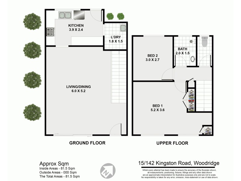 15/147 Kingston Rd, Woodridge QLD 4114 Floorplan