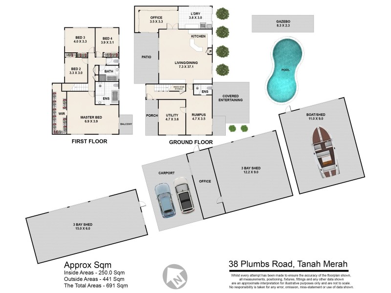 34-38 Plumbs Road, Tanah Merah QLD 4128 Floorplan